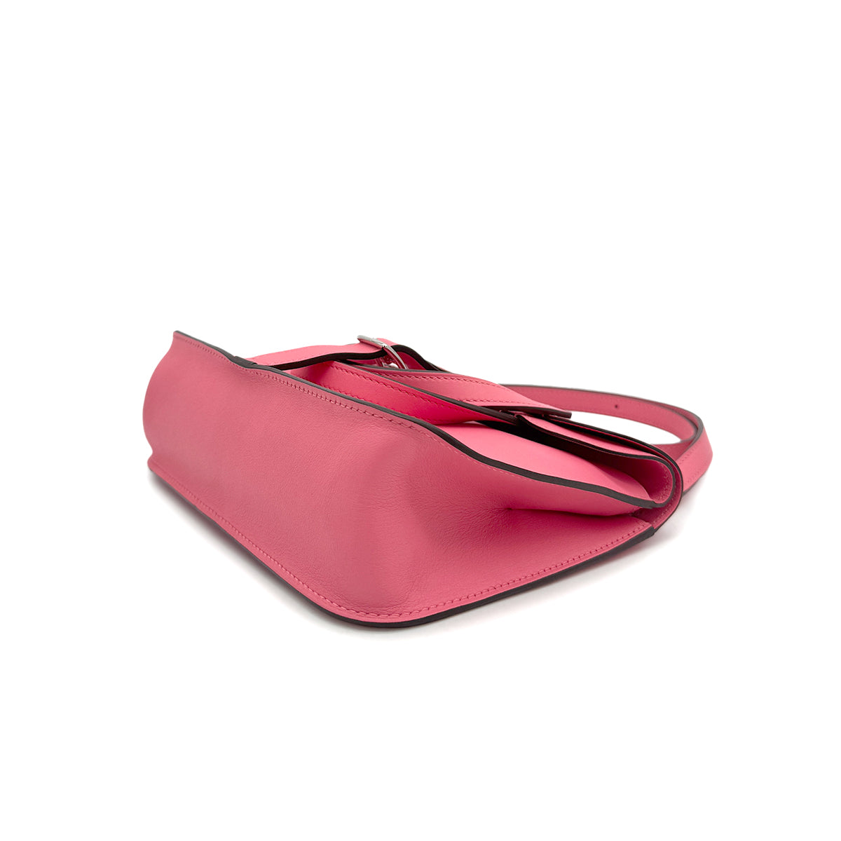 HERMES HALZAN MINI ROSE AZALEE VEAU SWIFT 5WAY HAND SHOULDER BAG A PHW 90307212 90307212