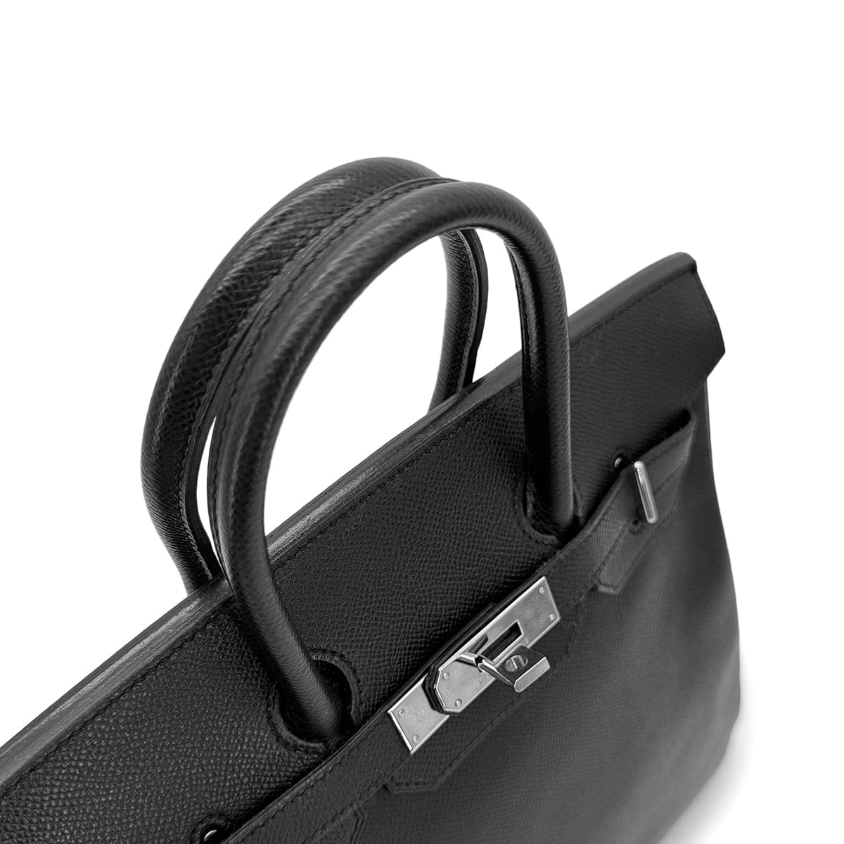 Luxury Promise Japan HERMES HAUT A COURROIES 28 BLACK VEAU EPSOM HAND BAG ▢J SHW 90294139