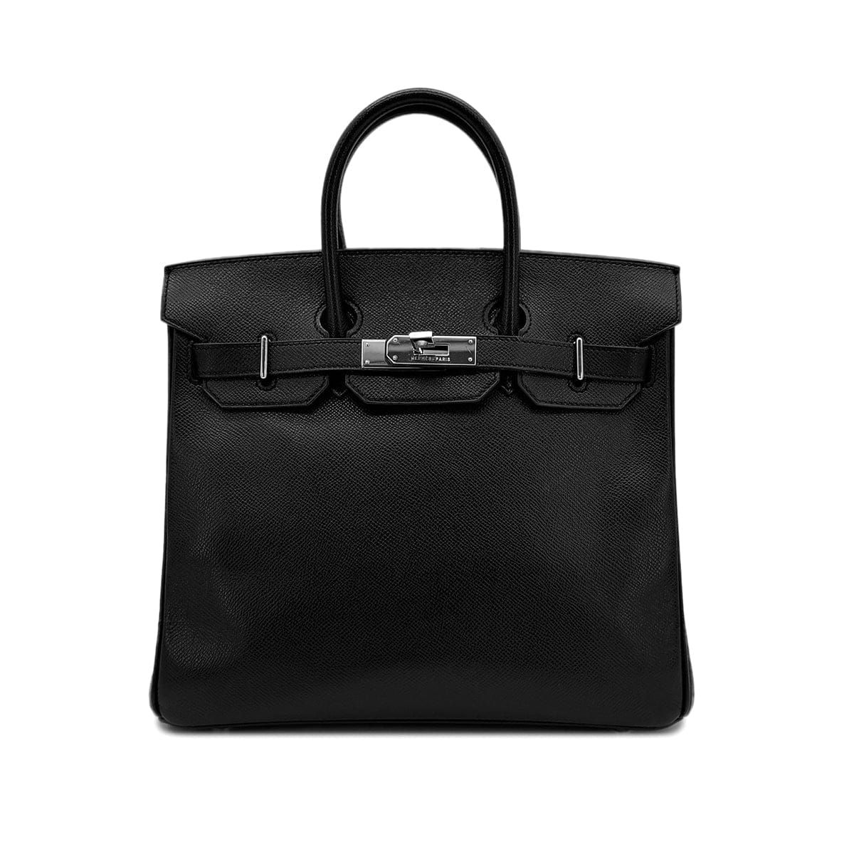 Luxury Promise Japan HERMES HAUT A COURROIES 28 BLACK VEAU EPSOM HAND BAG ▢J SHW 90294139
