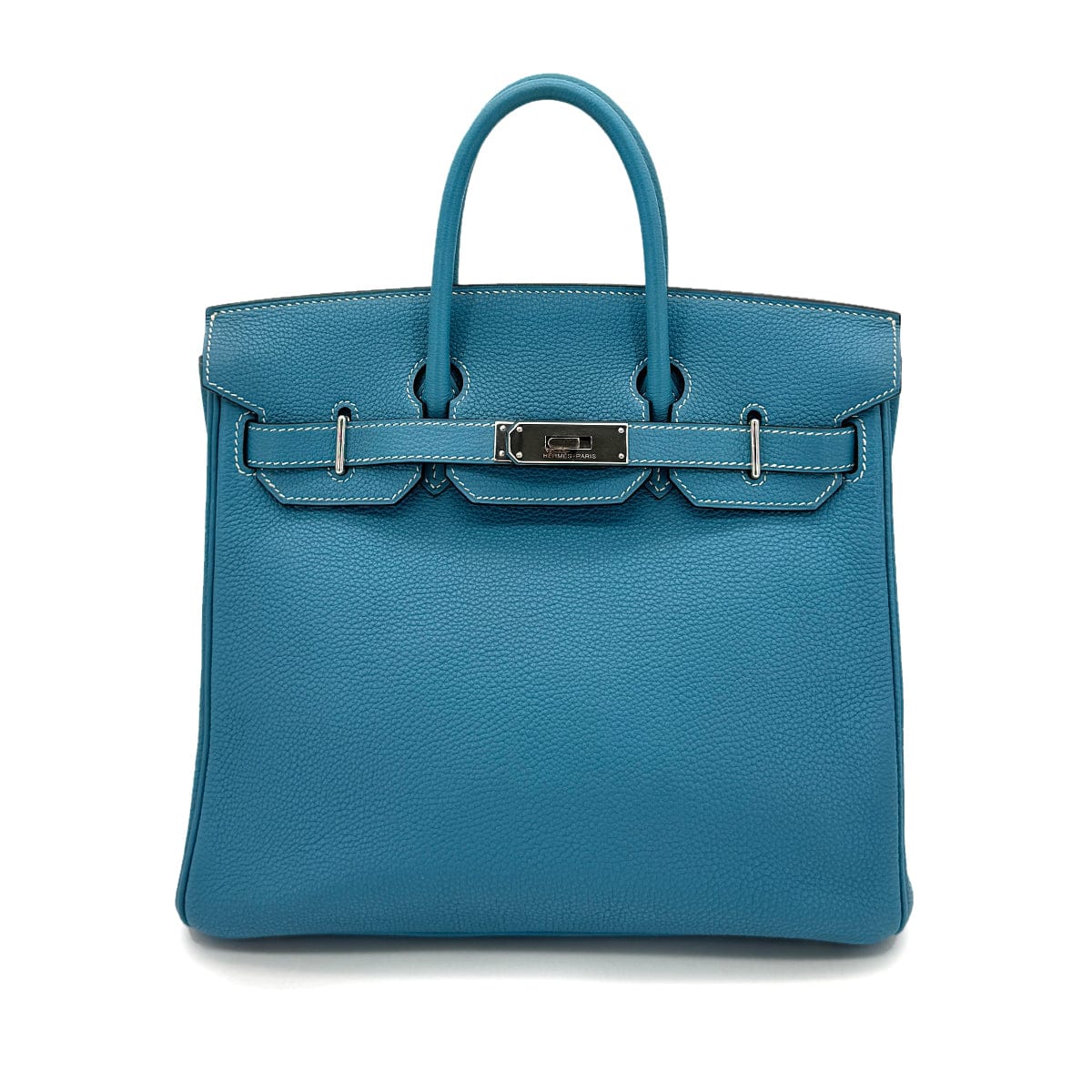Luxury Promise Japan HERMES HAUT A COURROIES 28 BLUE JEAN TOGO HAND BAG ▢I SHW 90306001