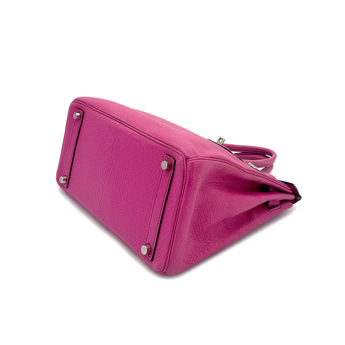 Luxury Promise Japan HERMES HAUT A COURROIES 28 FUCHSIA CHEVRE COROMANDEL HAND BAG ▢J SHW 90295278