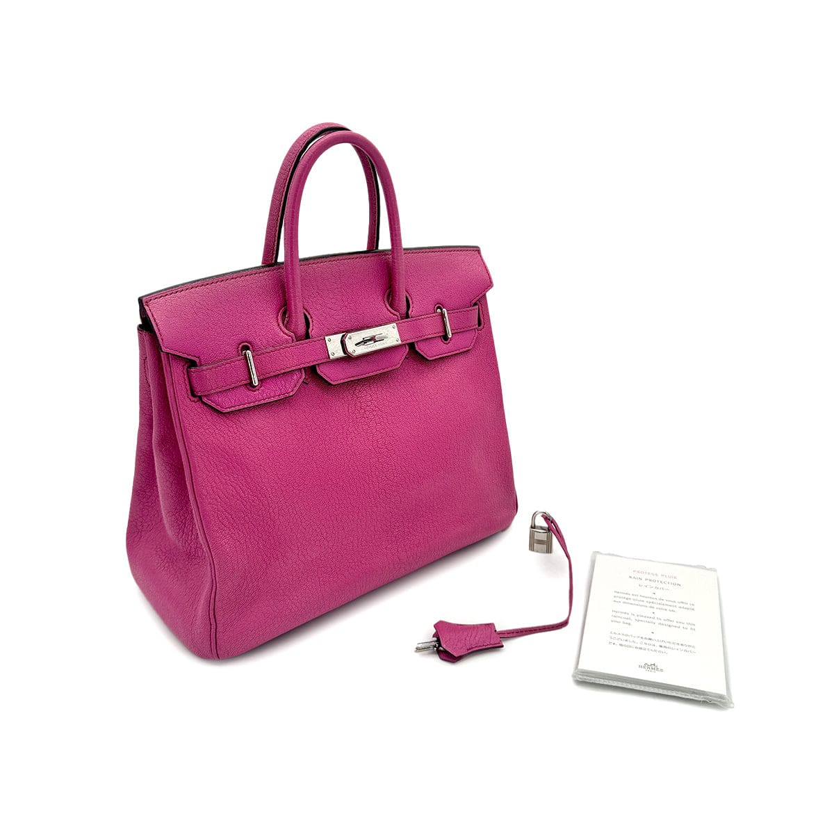 Luxury Promise Japan HERMES HAUT A COURROIES 28 FUCHSIA CHEVRE COROMANDEL HAND BAG ▢J SHW 90295278