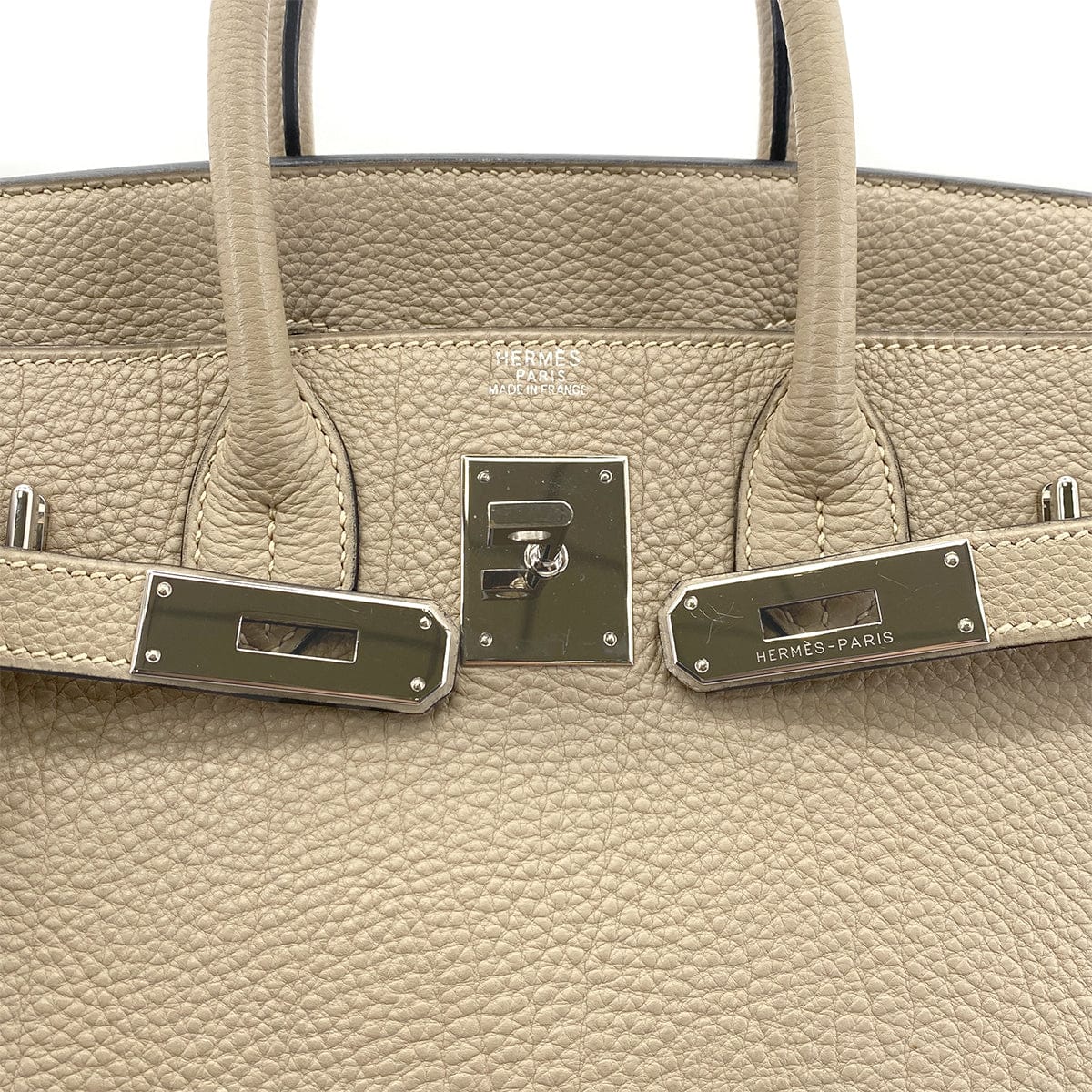 Luxury Promise Japan HERMES HAUT A COURROIES 28 GRIS TOURTERELLE TOGO HAND BAG □H GHW 90301843