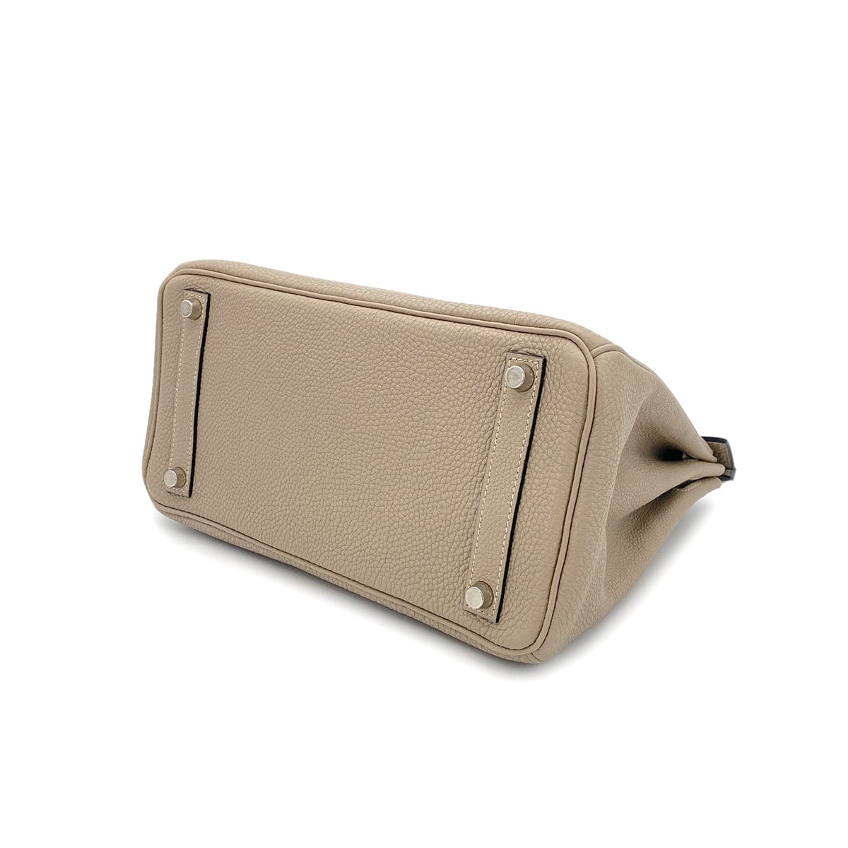 Luxury Promise Japan HERMES HAUT A COURROIES 28 GRIS TOURTERELLE TOGO HAND BAG □H GHW 90301843