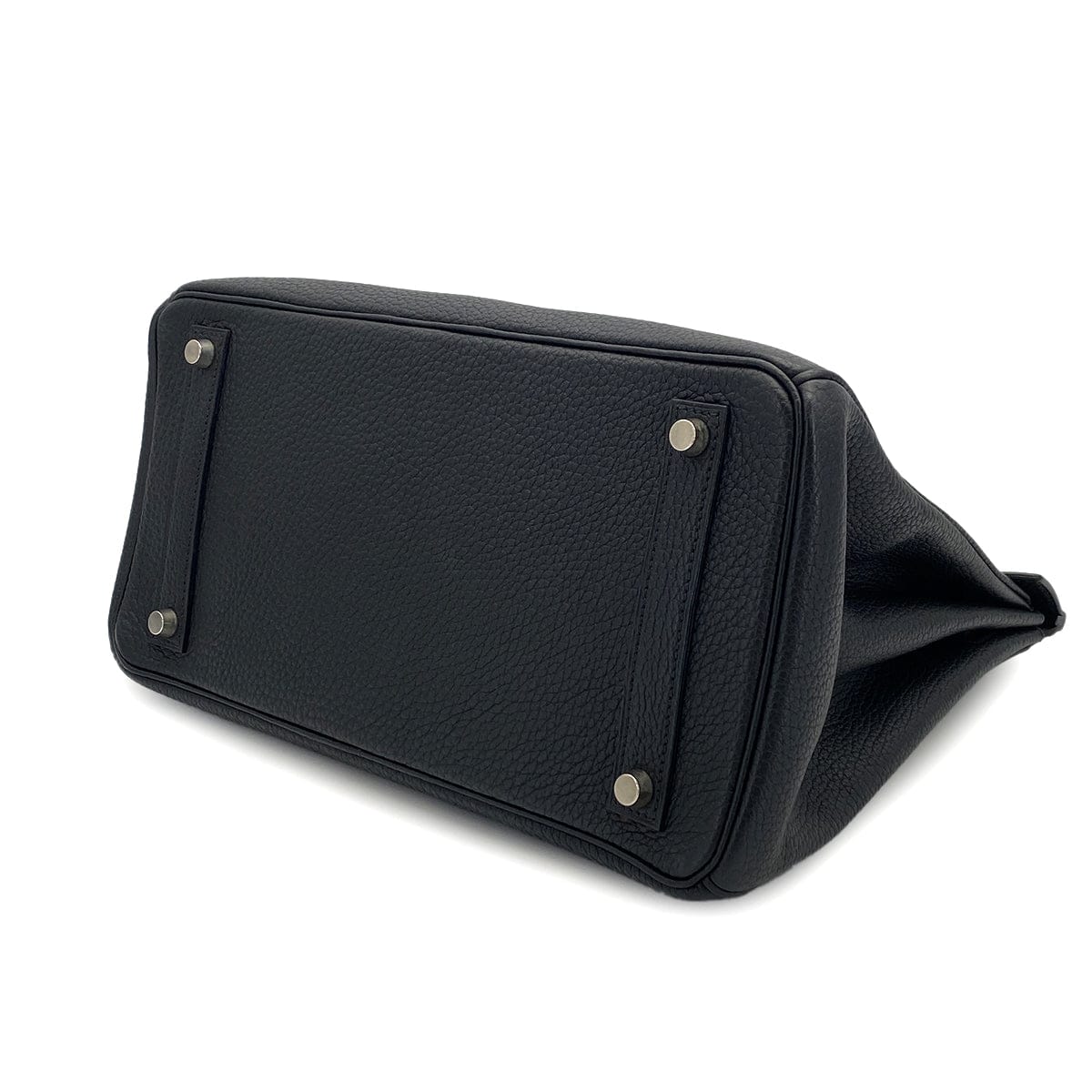 Luxury Promise Japan HERMES HAUT A COURROIES 32 BLACK TOGO HAND BAG 2003 SQUARE G PALLADIUM HARDWARE 90312516