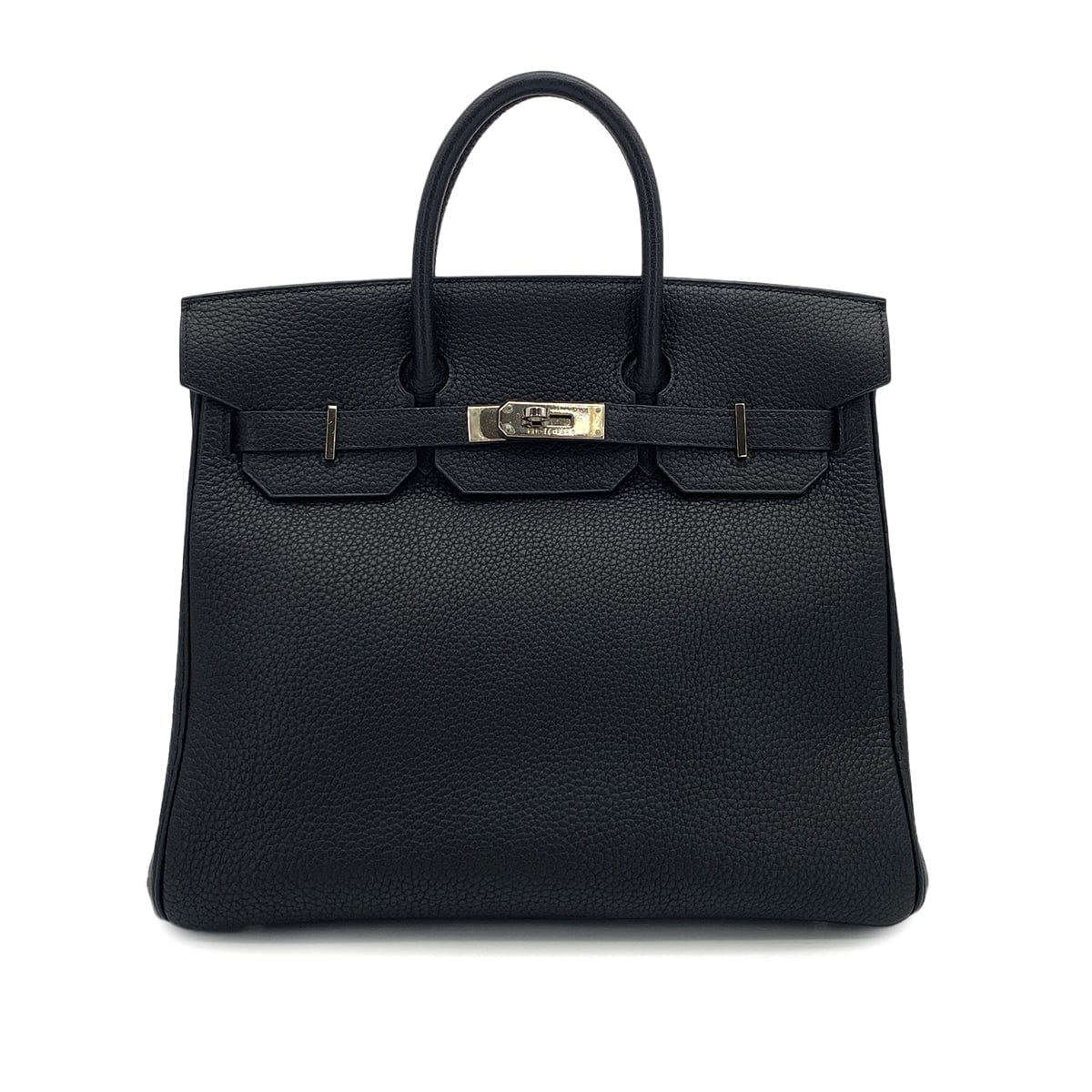 Luxury Promise Japan HERMES HAUT A COURROIES 32 BLACK TOGO HAND BAG 2003 SQUARE G PALLADIUM HARDWARE 90312516