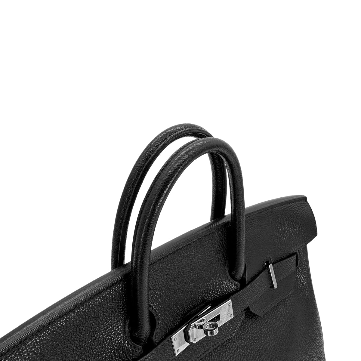 Luxury Promise Japan HERMES HAUT A COURROIES 32 BLACK TOGO HAND BAG □E SHW 90299752