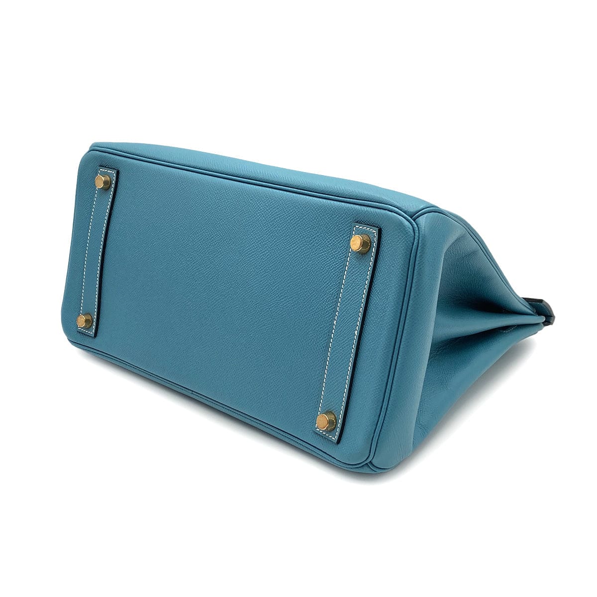 Luxury Promise Japan HERMES HAUT A COURROIES 32 BLUE JEAN EPSOM HAND BAG □C SHW 90299364