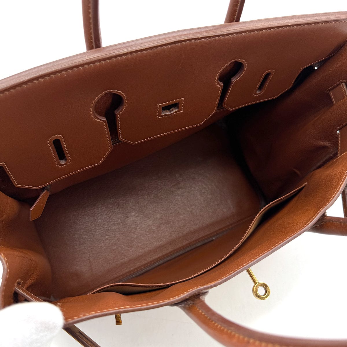 Luxury Promise Japan HERMES HAUT A COURROIES 32 MULTICOLOR BOXCALF VIBRATO HAND BAG 2002 SQUARE F GOLD HARDWARE 90314770