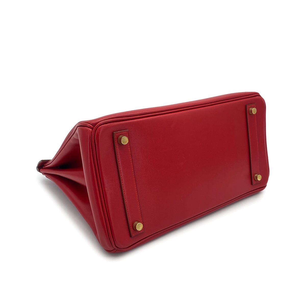 Luxury Promise Japan HERMES HAUT A COURROIES 32 ROUGE VIF BOXCALF HAND BAG 1996 CIRCLE Z GOLD HARDWARE 90323448