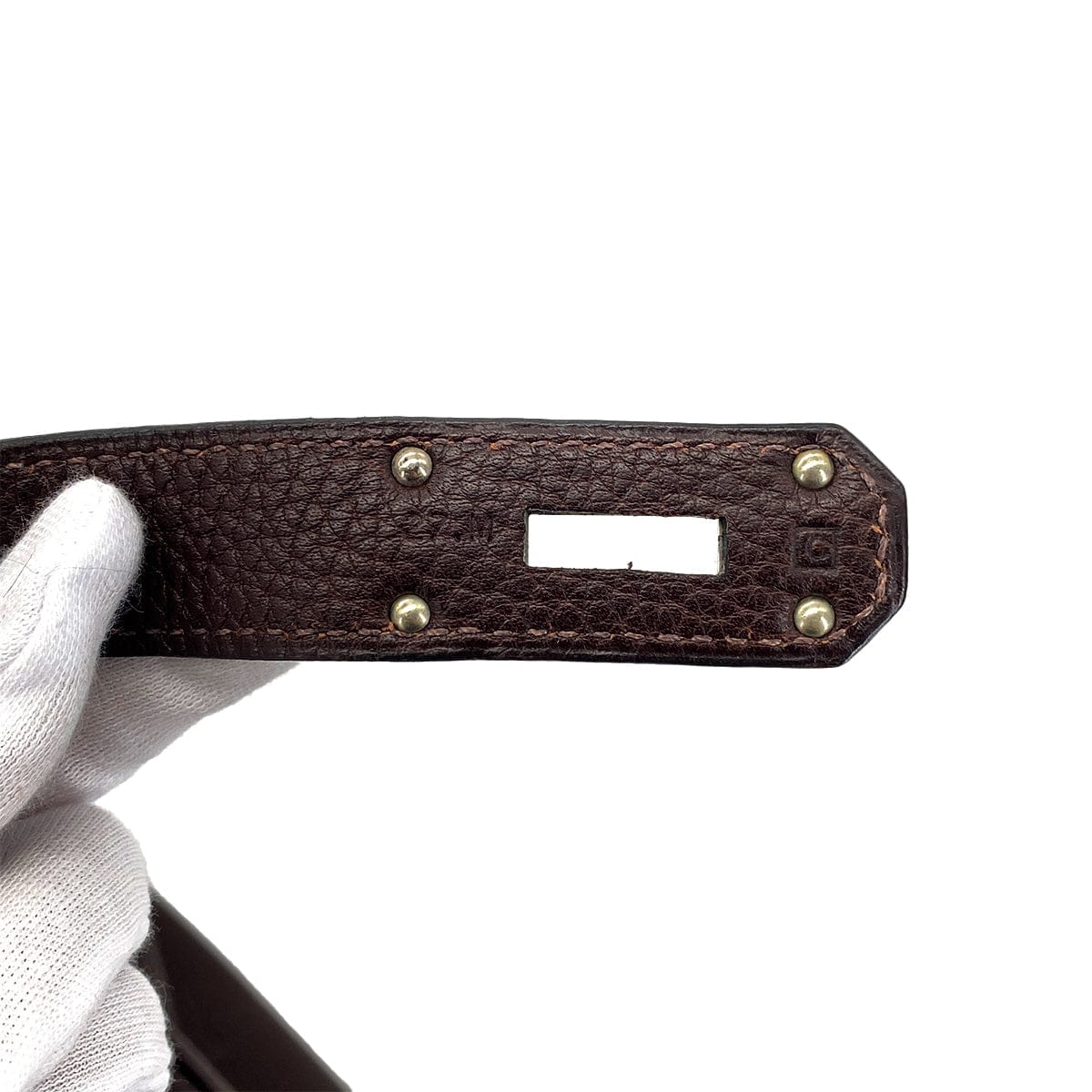 Luxury Promise Japan HERMES HAUT A COURROIES 45 CHOCOLAT TOGO HAND BAG □C SHW 90301846