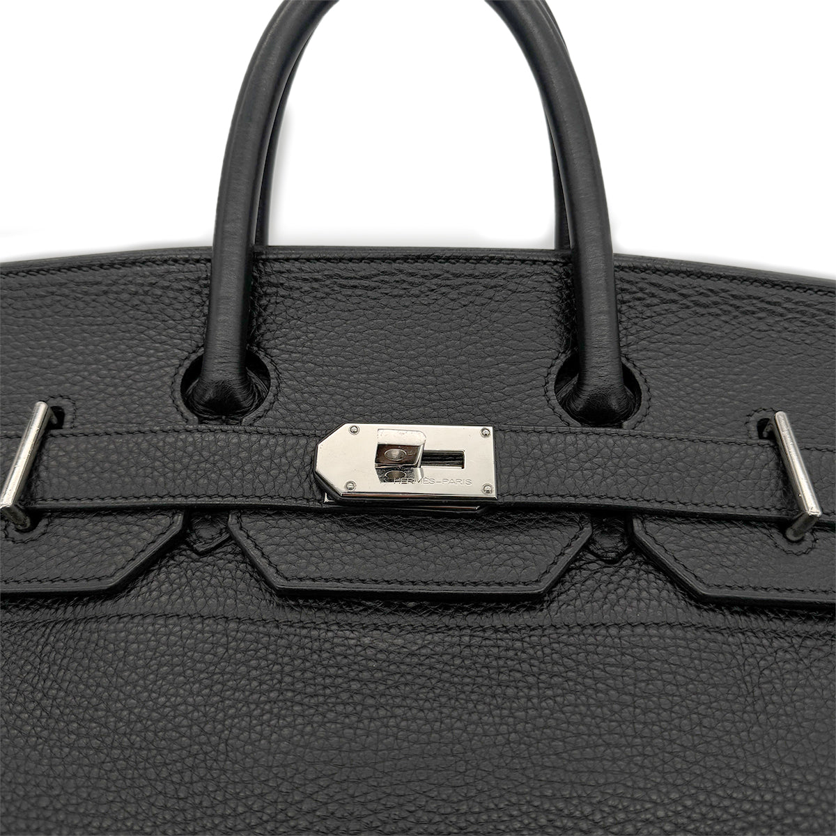 Luxury Promise Japan HERMES HAUT A COURROIES 50 BLACK TOGO HAND BAG □H SHW 90302895