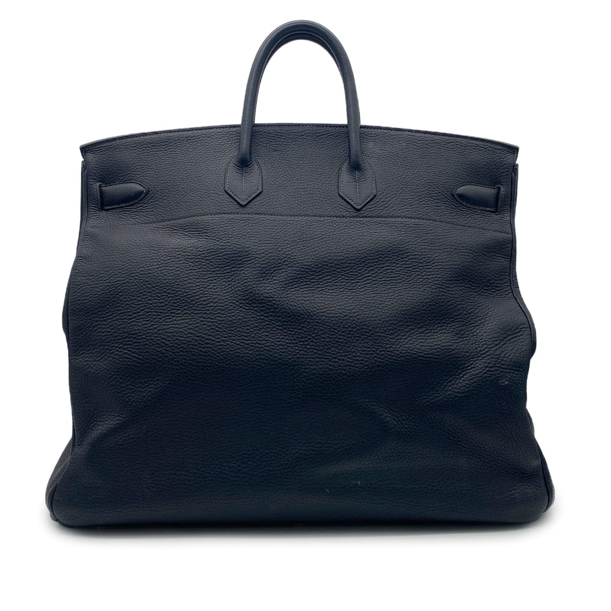 Luxury Promise Japan HERMES HAUT A COURROIES 50 BLUE INDIGO TOGO HAND BAG □E GHW 90304764