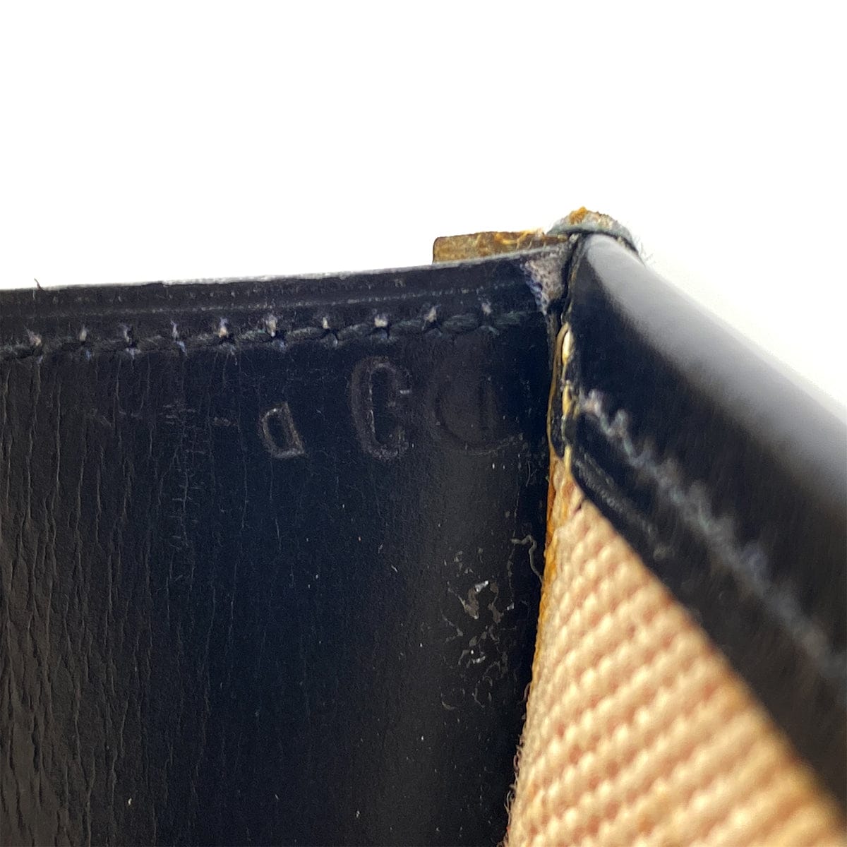 Luxury Promise Japan HERMES JIGE PM BLACK BOXCALF CLUTCH BAG 1979 CIRCLE I 90314756