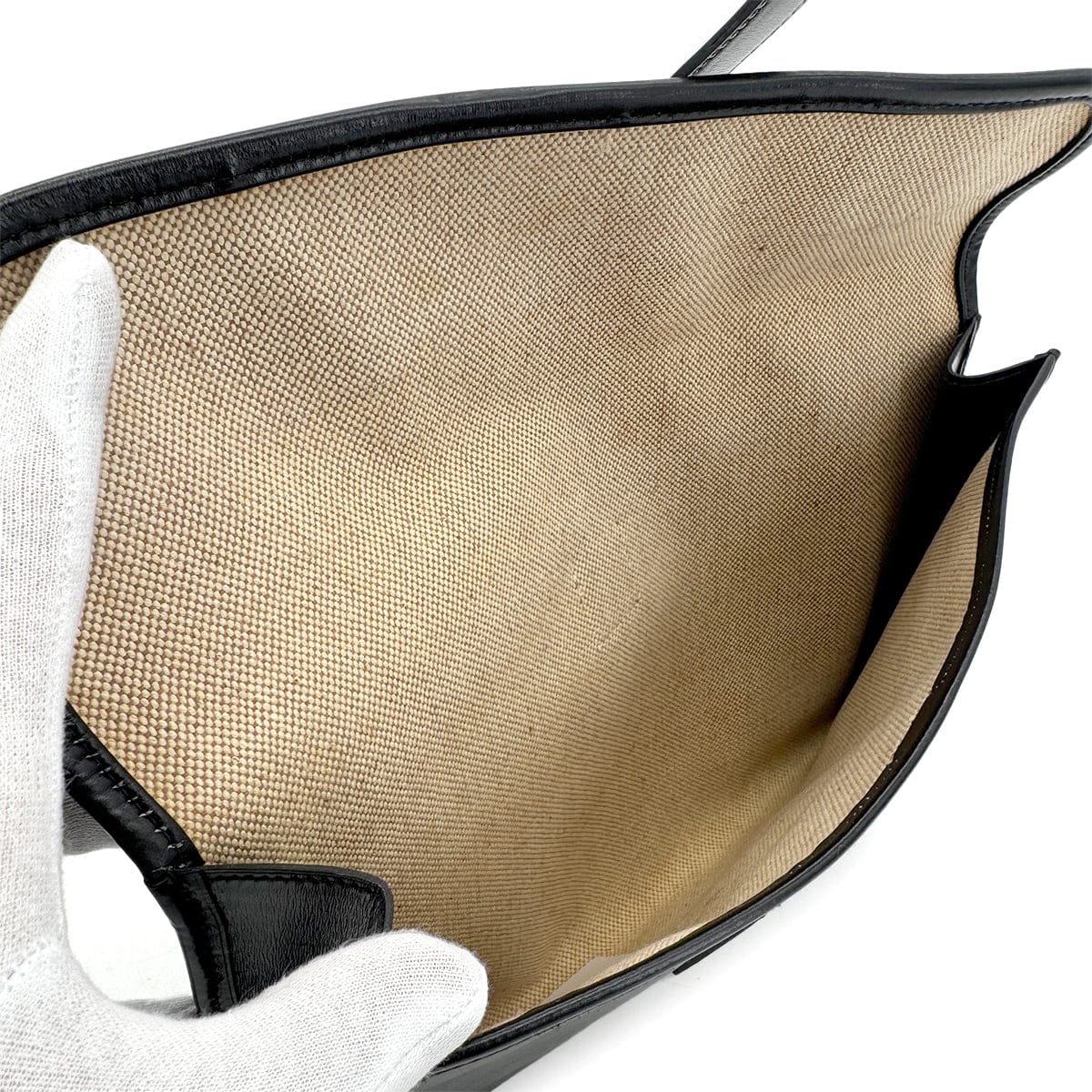 Luxury Promise Japan HERMES JIGE PM BLACK BOXCALF CLUTCH BAG 〇L 90300029