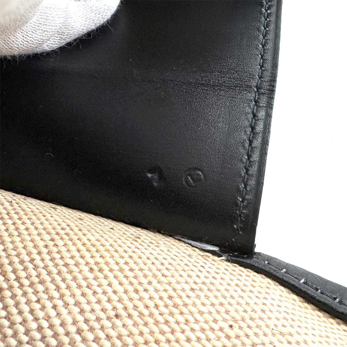 Luxury Promise Japan HERMES JIGE PM BLACK BOXCALF CLUTCH BAG 〇L 90300029