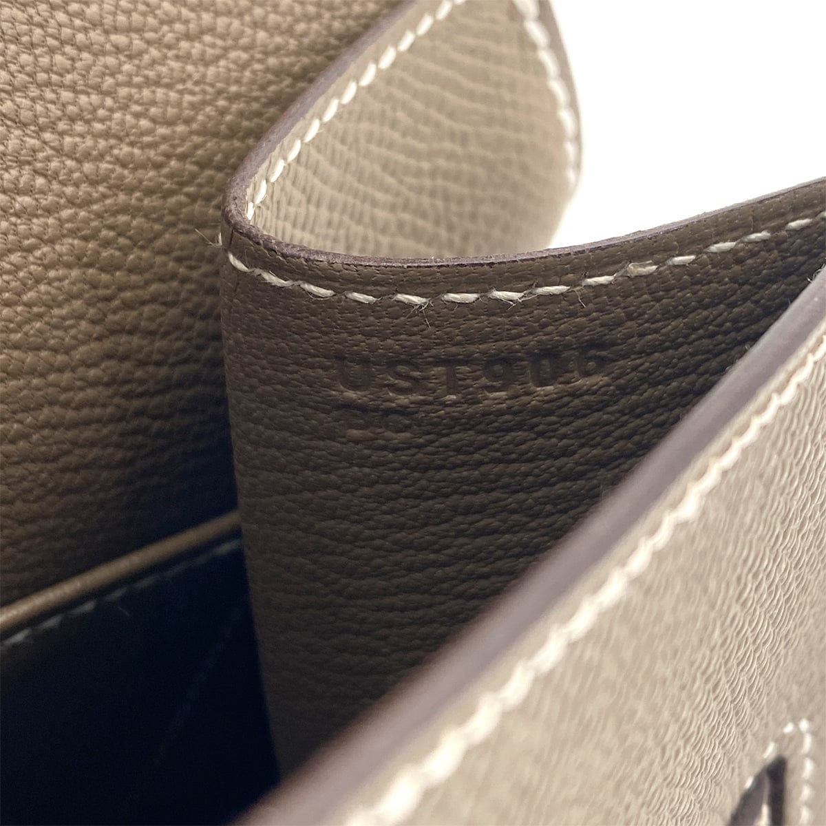 Luxury Promise Japan HERMES KELLY 20 SELLIER EN DESORDRE ETOUPE EPSOM SHOULDER BAG U PHW 90305224
