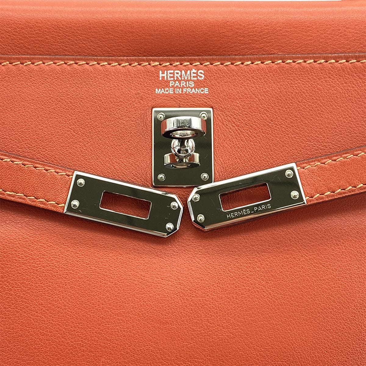 Luxury Promise Japan HERMES KELLY 25 RETORNE ROSY SWIFT HAND SHOULDER BAG 2008 SQUARE L PALLADIUM HARDWARE 90324810