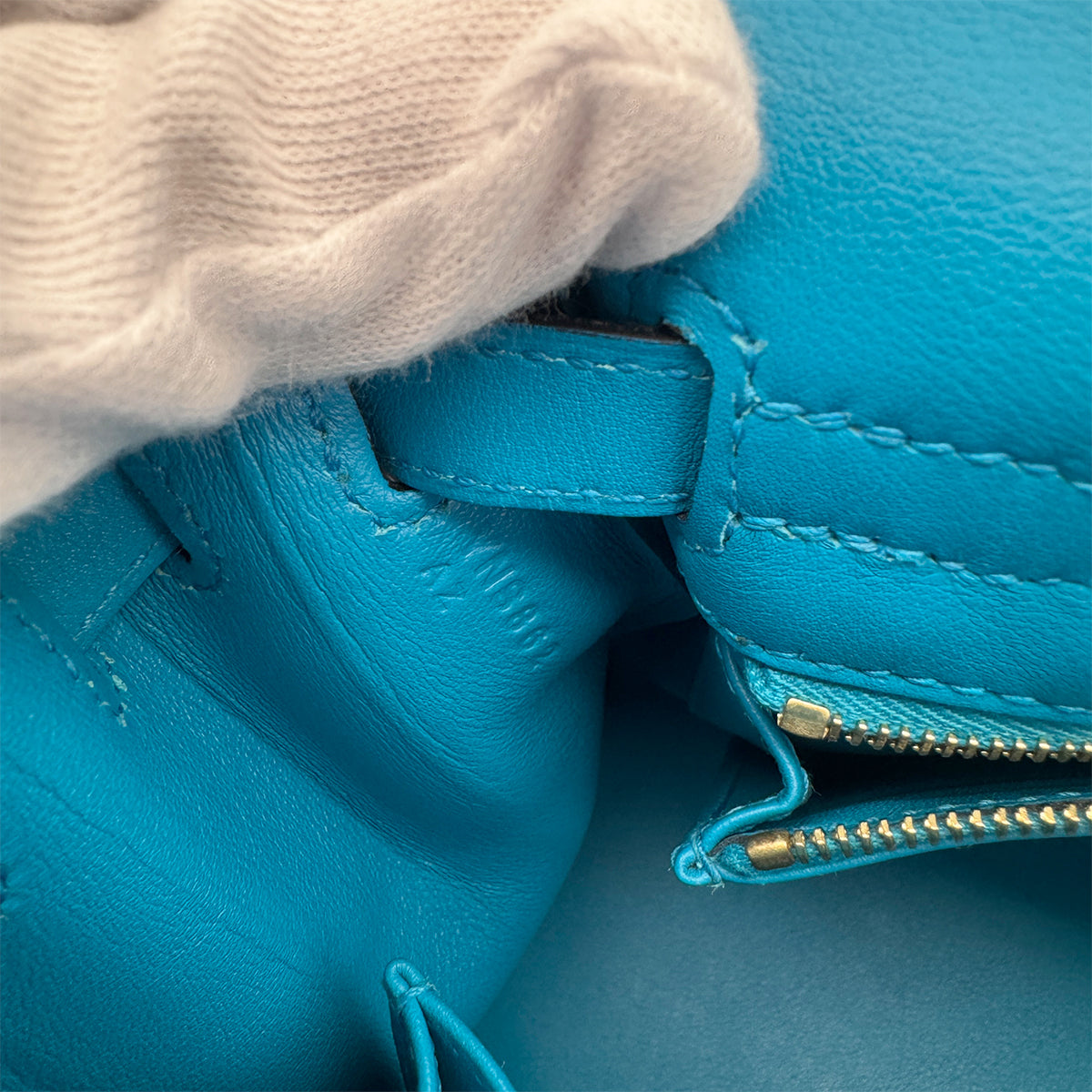 Luxury Promise Japan HERMES KELLY 25 RETOURNE BLUE FRIDA VEAU SWIFT HAND SHOULDER BAG Y GHW 90302908