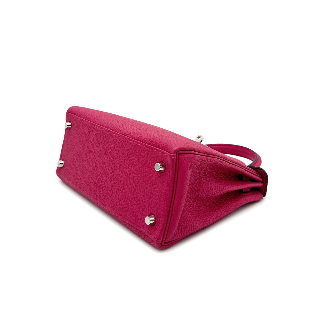 Luxury Promise Japan HERMES KELLY 25 RETOURNE FRANBOISE TOGO HAND SHOULDER BAG B PHW 90306281