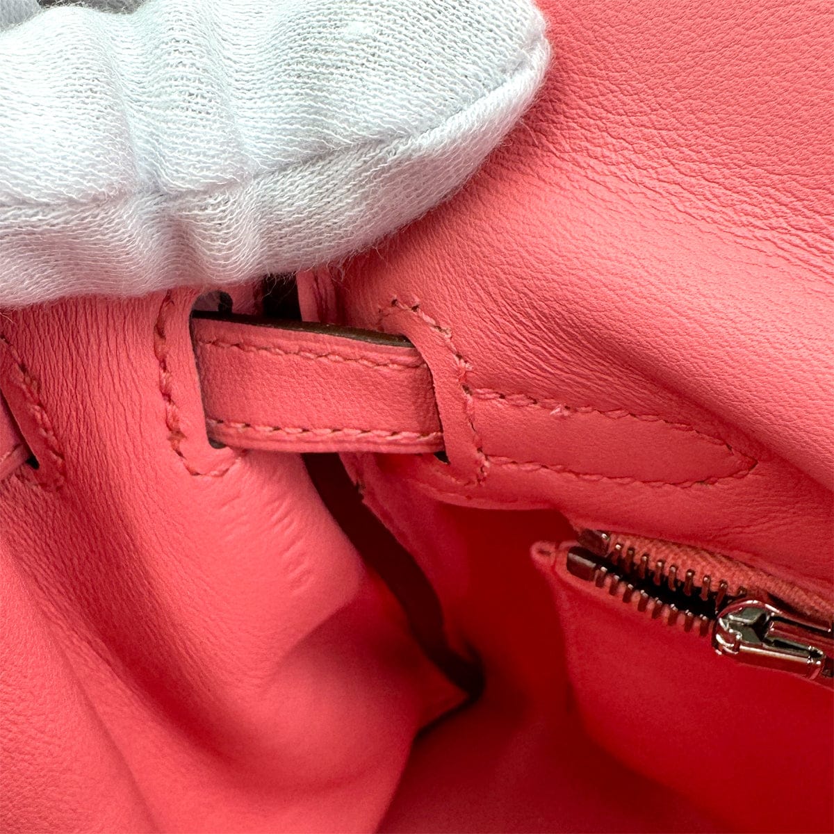 Luxury Promise Japan HERMES KELLY 25 RETOURNE ROSE AZALEE SWIFT HAND SHOULDER BAG Y SHW 90299823