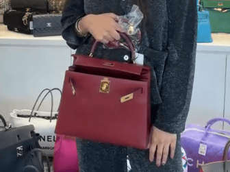 Luxury Promise Japan HERMES KELLY 28 BOX CARF ROUGE H ○W 　90306287