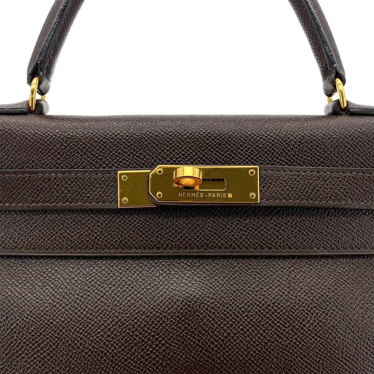 Luxury Promise Japan HERMES KELLY 28 RETOURNE HAVANNE COUCHEVEL HAND SHOULDER BAG 〇W GHW 90290354