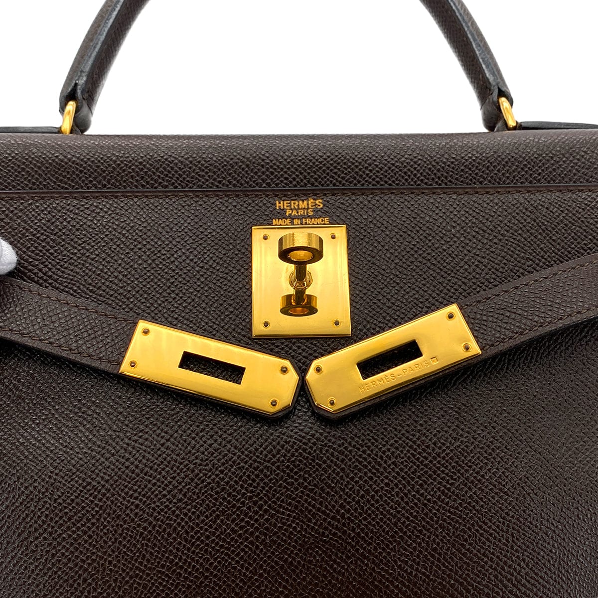 Luxury Promise Japan HERMES KELLY 28 RETOURNE HAVANNE COUCHEVEL HAND SHOULDER BAG 〇W GHW 90290354