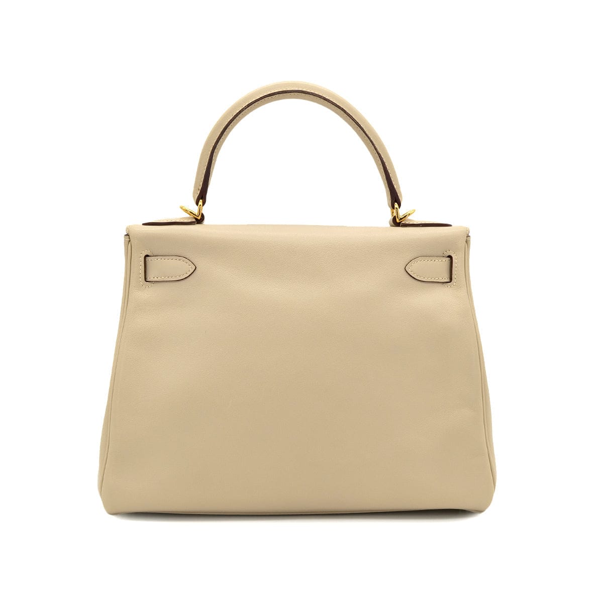 Luxury Promise Japan HERMES KELLY 28 RETOURNE PARCHEMIN SWIFT HAND SHOULDER BAG □M GHW 90301033