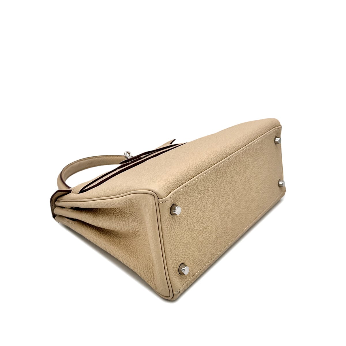 Luxury Promise Japan HERMES KELLY 28 RETOURNE PARCHEMIN TOGO HAND SHOULDER BAG □K SHW 90293009