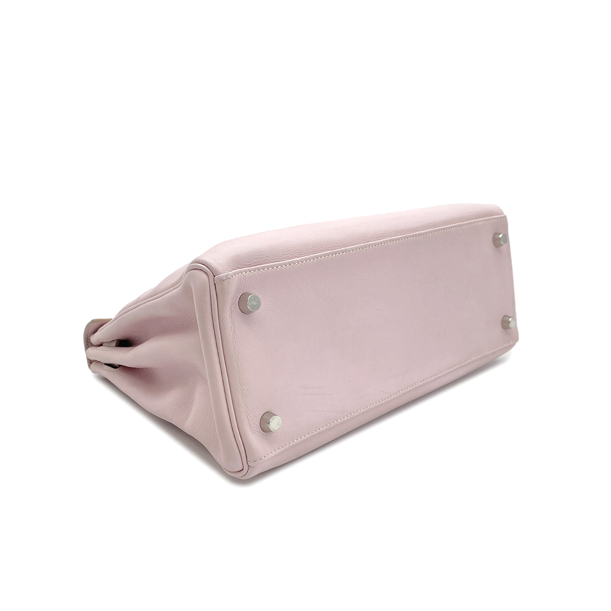 Luxury Promise Japan HERMES KELLY 28 RETOURNE ROSE DRAGEE VEAU SWIFT HAND SHOULDER BAG □K SHW 90295733