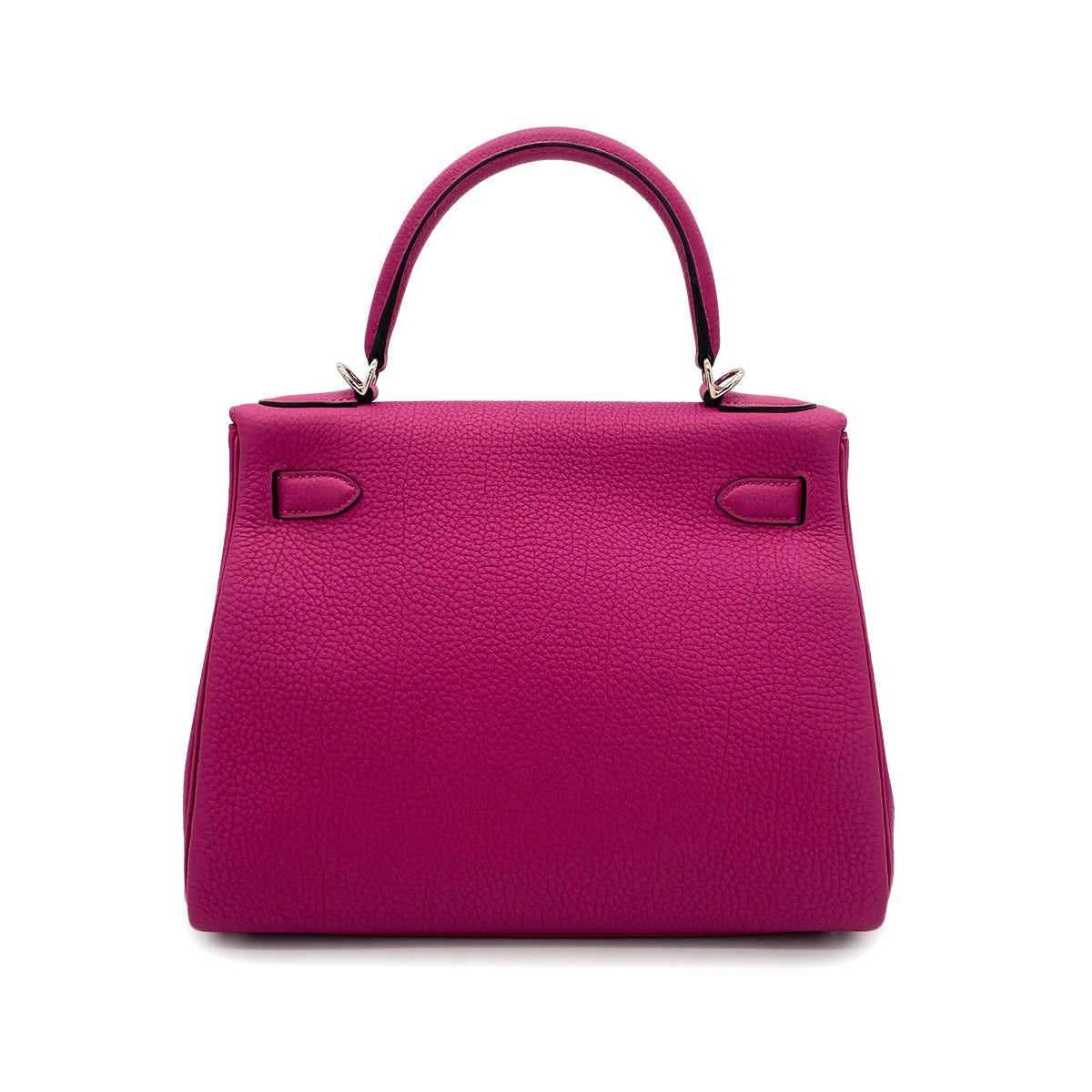 Luxury Promise Japan HERMES KELLY 28 RETOURNE ROSE PURPLE TOGO HAND SHOULDER BAG C SHW 90301847