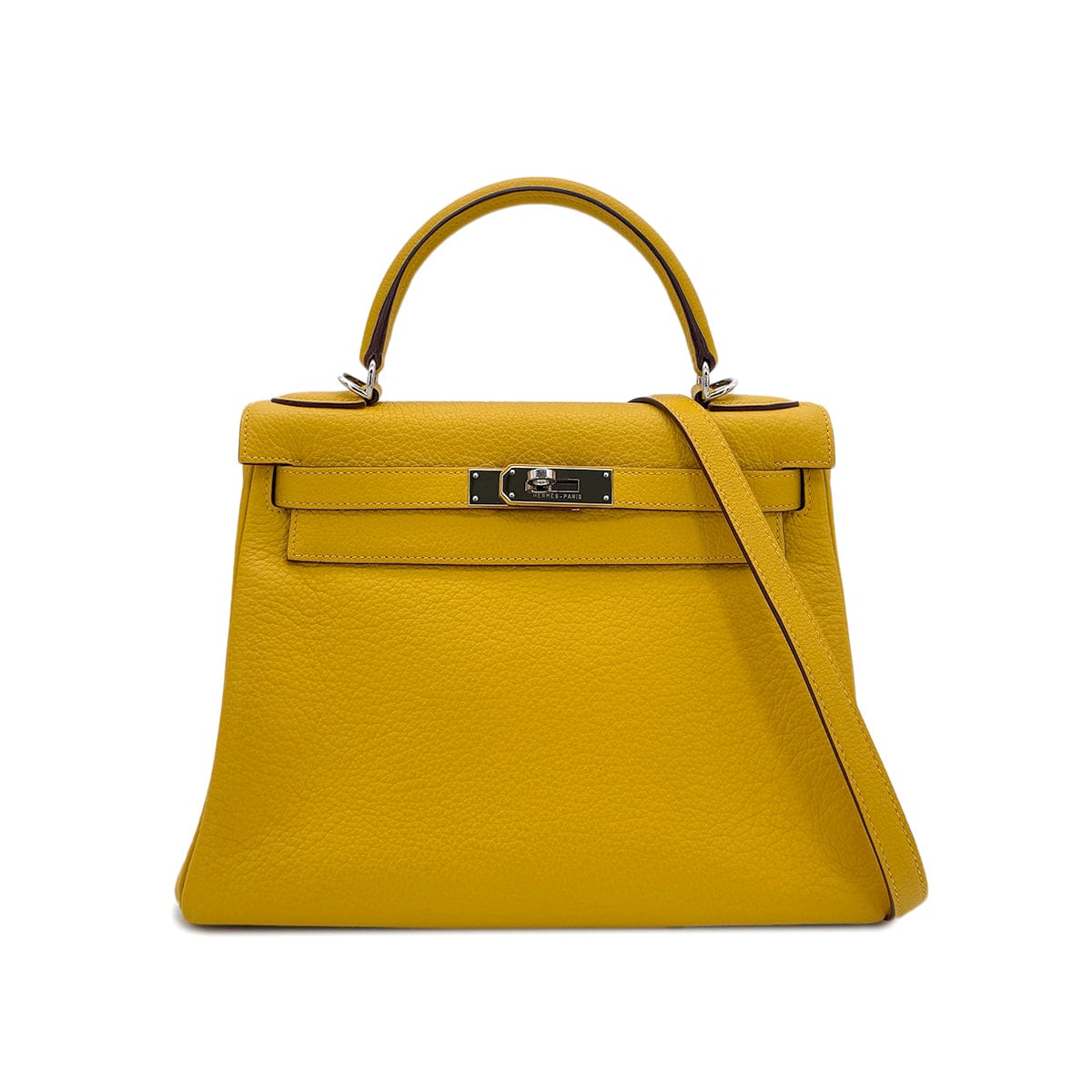 Luxury Promise Japan HERMES KELLY 28 RETOURNE SOLEIL TAURILLON CLEMENCE HAND SHOULDER BAG □M SHW 90294974