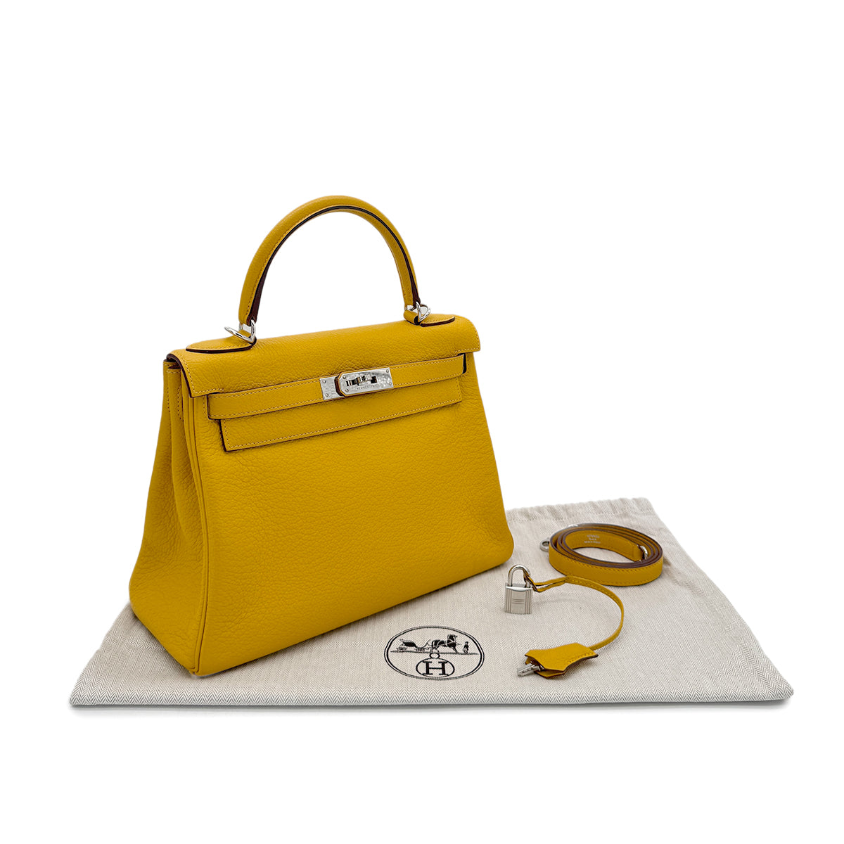 Luxury Promise Japan HERMES KELLY 28 RETOURNE SOLEIL TAURILLON CLEMENCE HAND SHOULDER BAG □M SHW 90294974