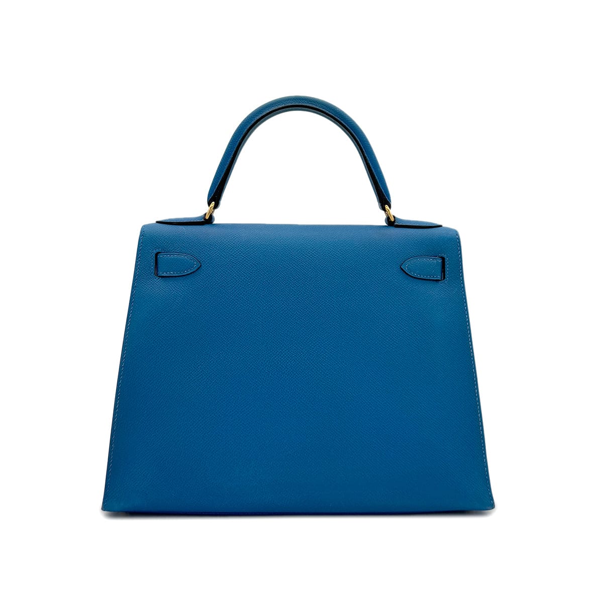 Luxury Promise Japan HERMES KELLY 28 SELLIER BLEU FRANCE VEAU EPSOM HAND SHOULDER BAG □O GHW 90295407