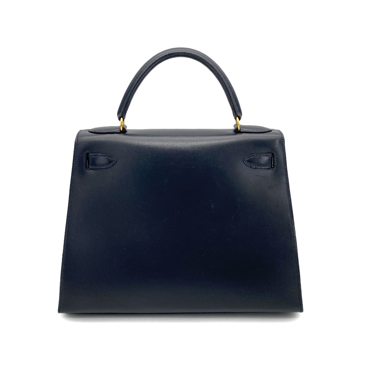 Luxury Promise Japan HERMES KELLY 28 SELLIER BLUE INDIGO BOXCALF HAND SHOULDER BAG 〇W GHW 90258799