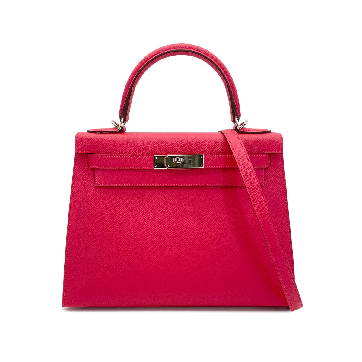 Luxury Promise Japan HERMES KELLY 28 SELLIER ROSE EXTREME VEAU EPSOM HAND SHOULDER BAG D SHW 90290355