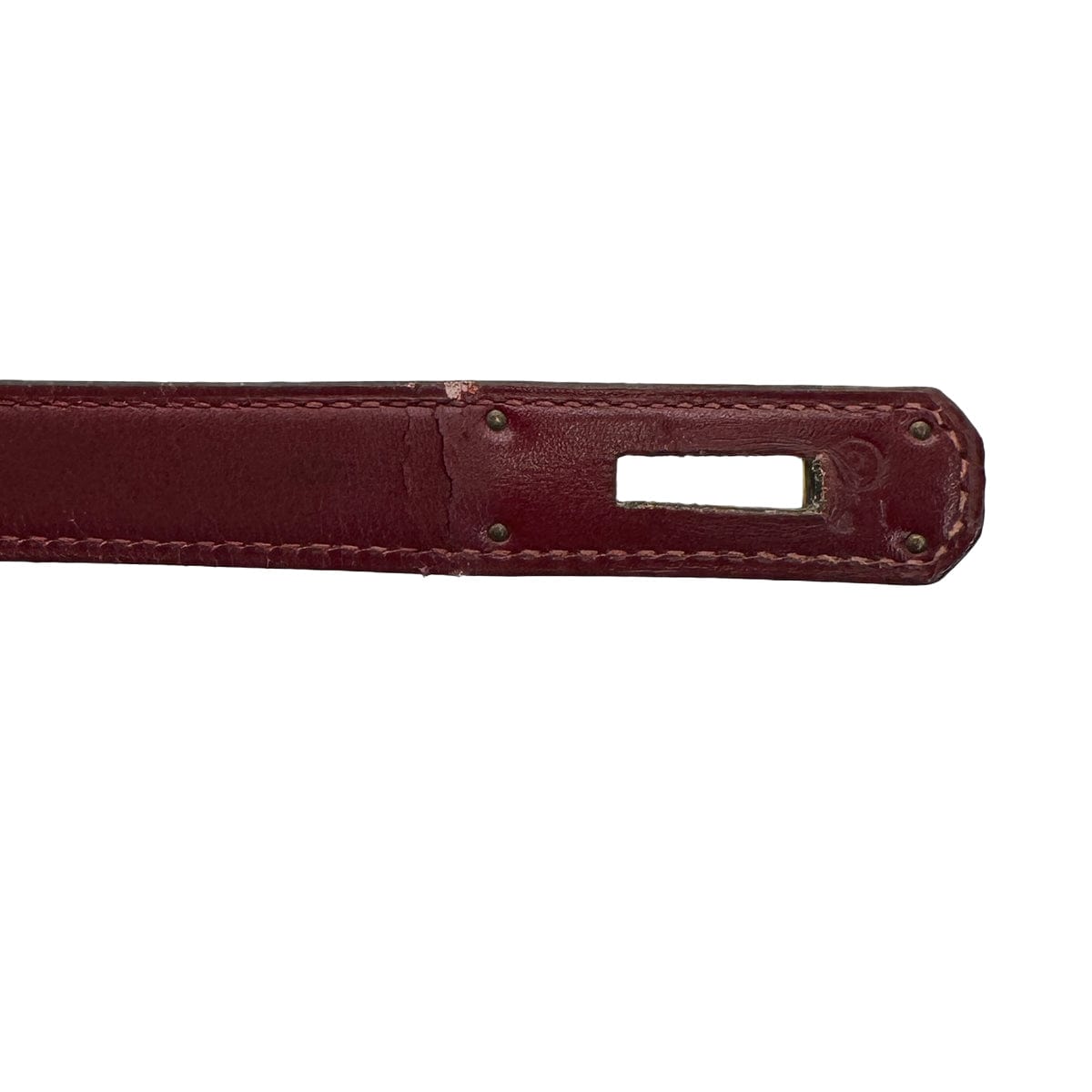 Luxury Promise Japan HERMES KELLY 28 SELLIER ROUGE H BOXCALF HAND BAG 1986 CIRCLE P GOLD HARDWARE 90317903