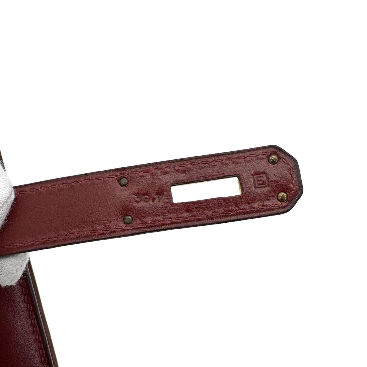 Luxury Promise Japan HERMES KELLY 28 SELLIER ROUGE H BOXCALF HAND SHOULDER BAG 2001 SQUARE E GOLD HARDWARE 90314881