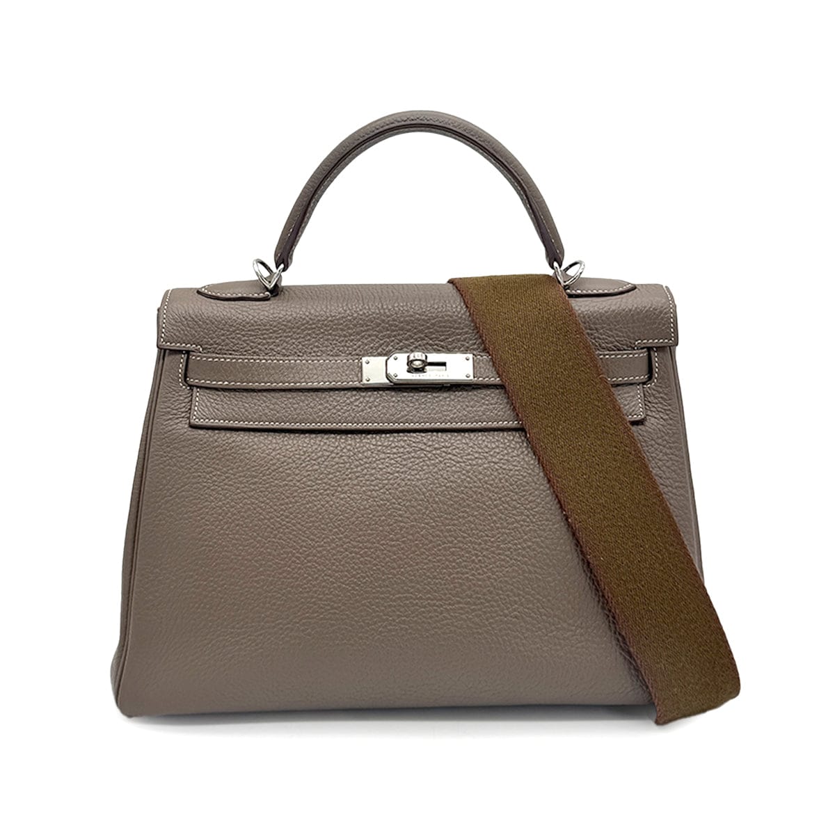 Luxury Promise Japan HERMES KELLY 32 AMAZON ETOUPE TOGO HAND SHOULDER BAG □N SHW 90277075