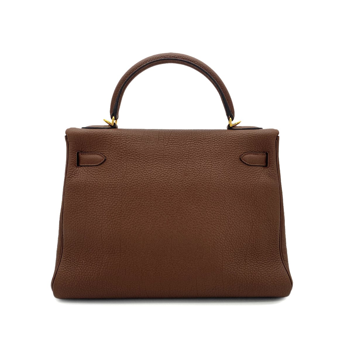 Luxury Promise Japan HERMES KELLY 32 RETOURNE BRULEE TOGO HAND SHOULDER BAG □R GHW 90301724