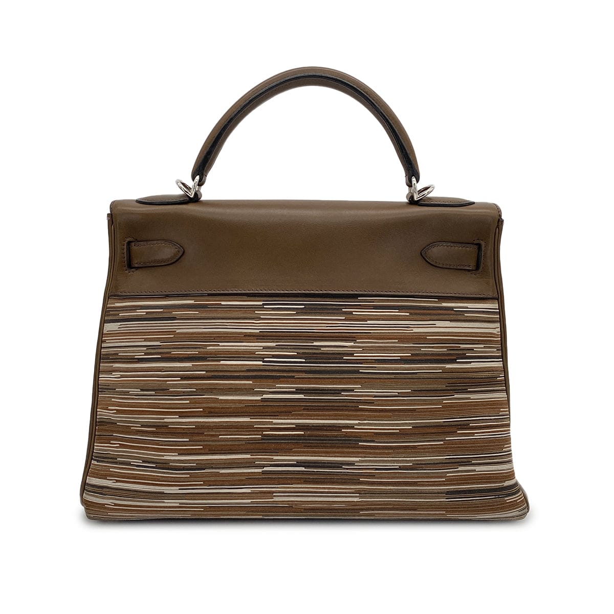 Luxury Promise Japan HERMES KELLY 32 RETOURNE VERT OLIVE EVER CALF VIBRATO HAND SHOULDER BAG 2001 SQUARE E PALLADIUM HARDWARE 90319927