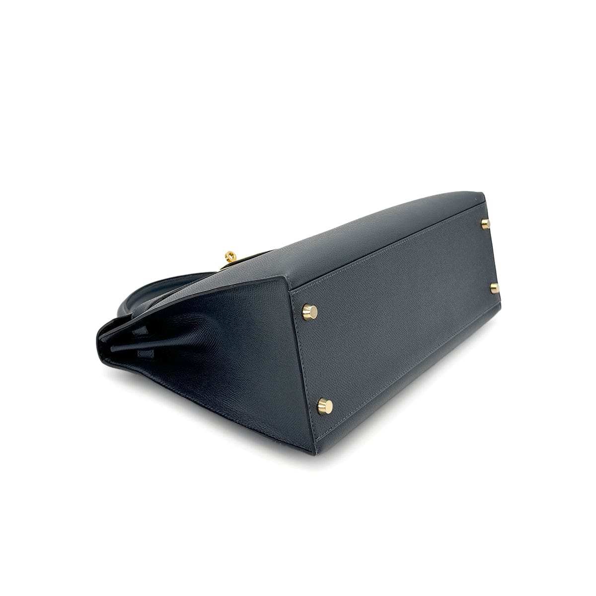 Luxury Promise Japan HERMES KELLY 32 SELLIER BLUE INDIGO EPSOM HAND SHOULDER BAG □G 90277085