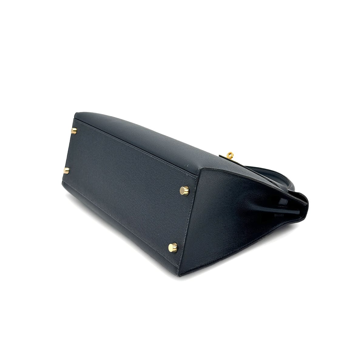 Luxury Promise Japan HERMES KELLY 32 SELLIER BLUE INDIGO EPSOM HAND SHOULDER BAG □G 90277085