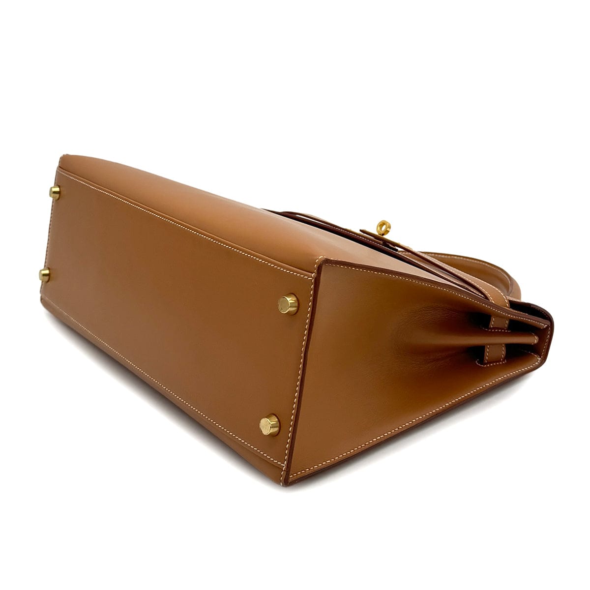 Luxury Promise Japan HERMES KELLY 32 SELLIER NATURAL VEAU CHAMONIX HAND SHOULDER BAG 1996 CIRCLE Z GOLD HARDWARE 90324627