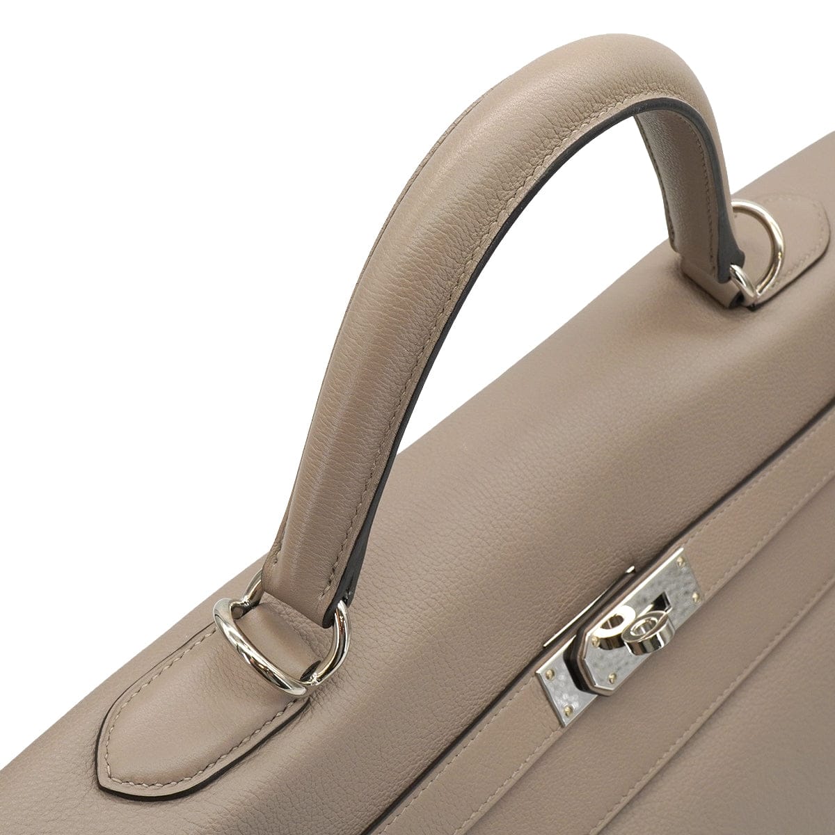 Luxury Promise Japan HERMES KELLY 50 RELAX VOYAGE RETOURNE GRIS ASPHALTE TAURILLON NOVILLO HAND SHOULDER BAG 2021 Z STAMP PALLADIUM HARDWARE 90335803
