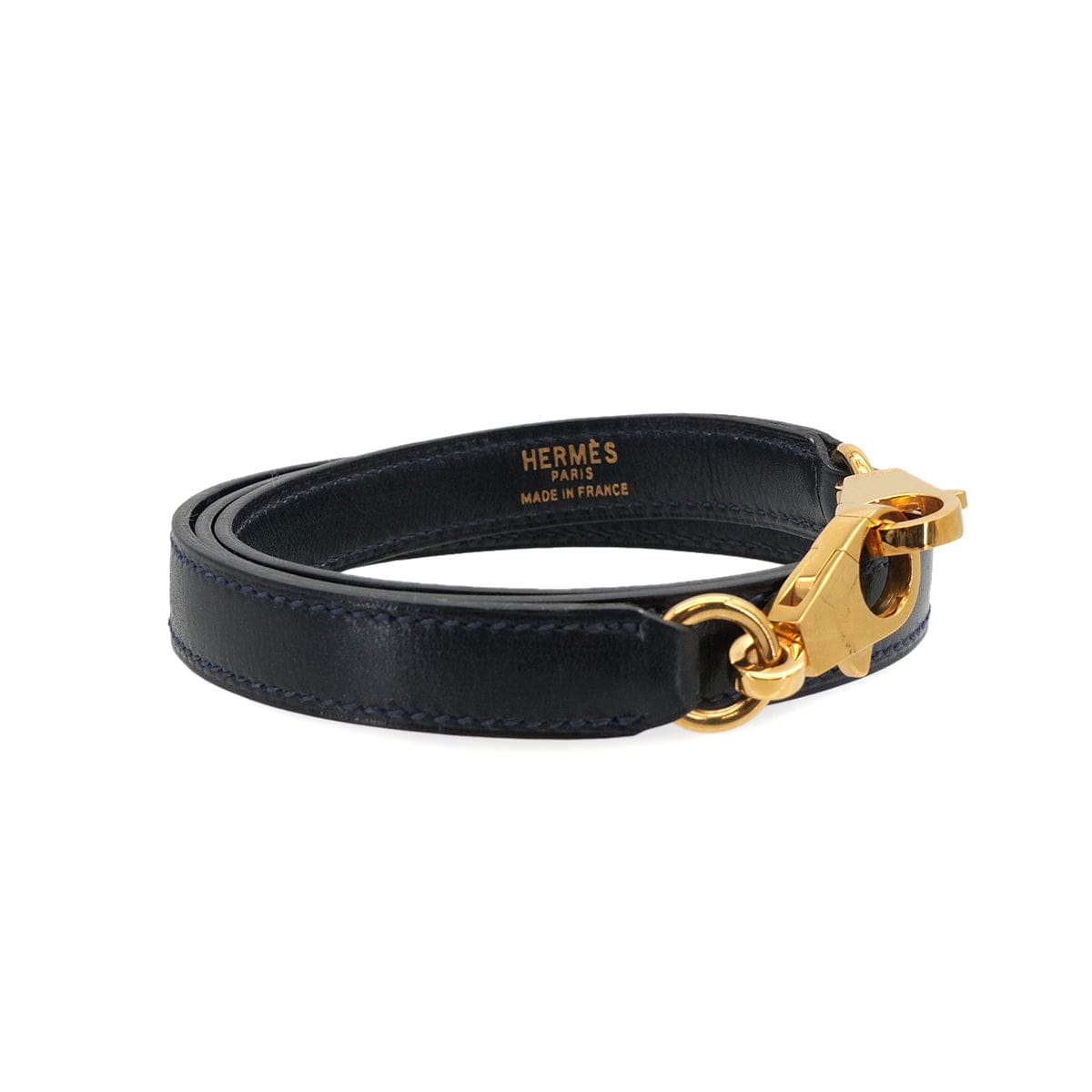 Luxury Promise Japan HERMES KELLY BOLIDE BLUE INDIGO BOX CALF SHOULDER STRAP GOLD HARDWARE 90319155