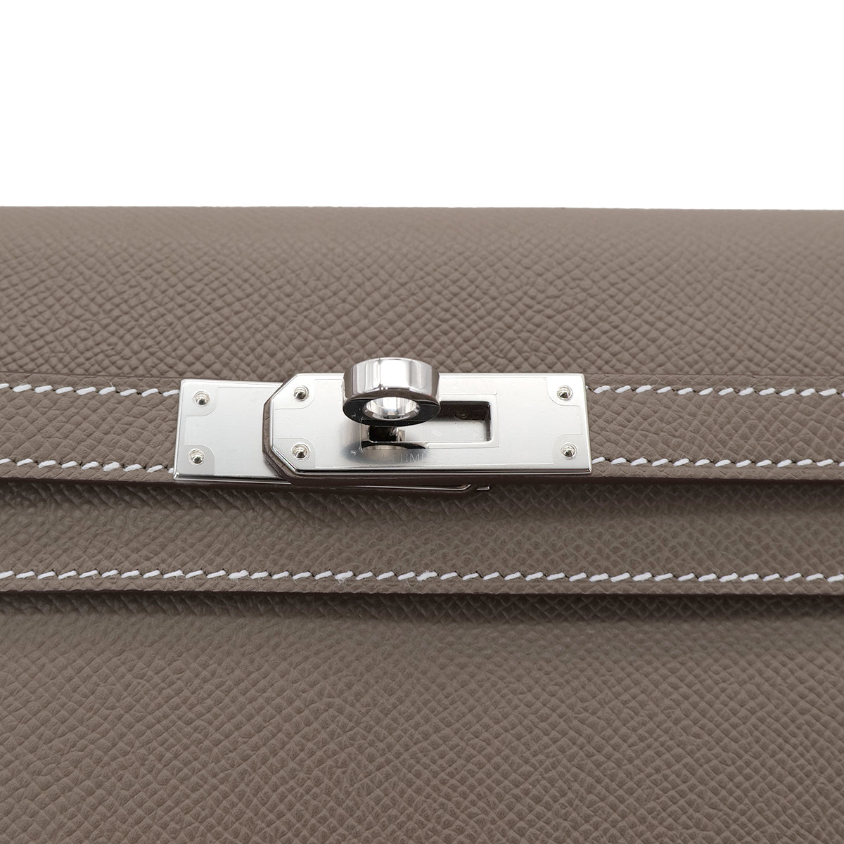 Luxury Promise Japan HERMES KELLY ELAN ETOUPE VEAU MADAME CLUTCH SHOULDER BAG K PHW 90304027