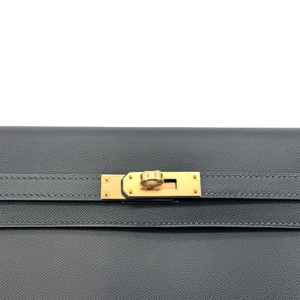 Luxury Promise Japan HERMES KELLY ELAN GRIS MISTY VEAU MADAME CLUTCH SHOULDER BAG K PGHW 90305229