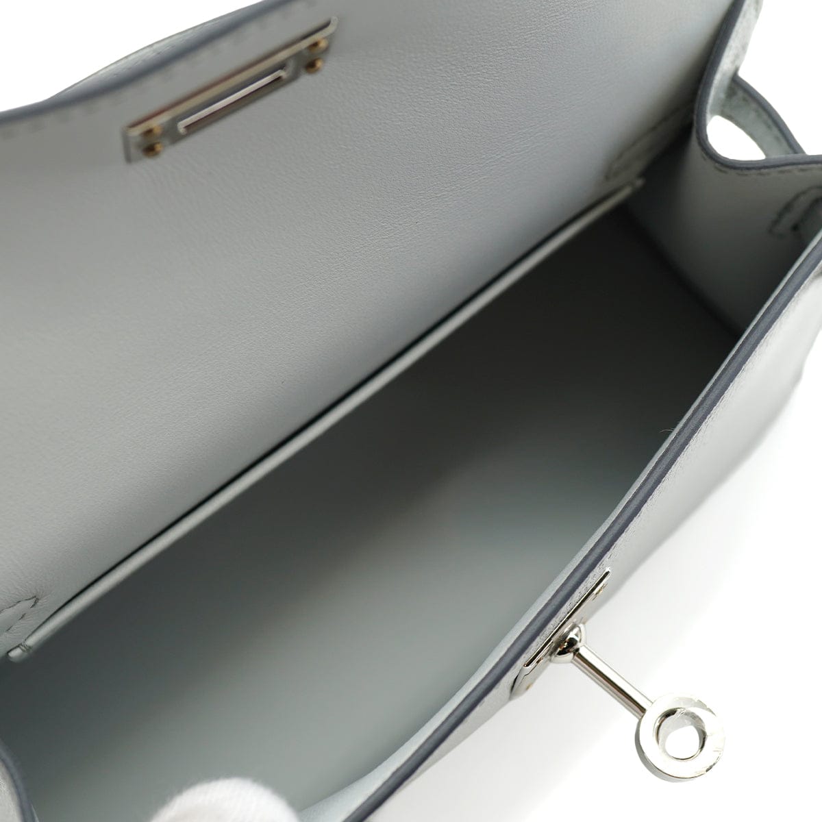 Luxury Promise Japan HERMES KELLY MINI 2 ARGENT CHEVRE CHAMKILA HAND SHOULDER BAG 2026 G STAMP PALLADIUM  HARDWARE 90342998